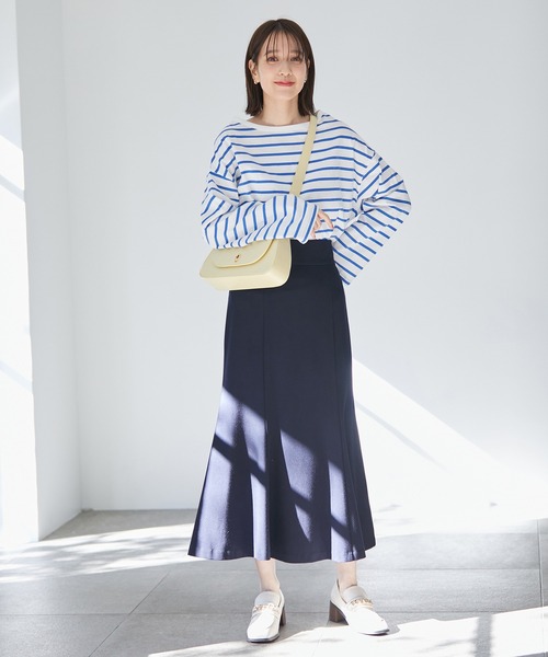 VIS（ビス）の「【270days美ストレッチシリーズ】マーメイドスカート【洗える】（スカート・レディース・ベージュ/ネイビー/ピンク系その他2・M/S/SS/L）」の16枚目の写真