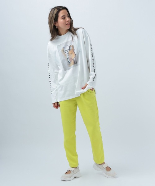BAYFLOW（ベイフロー）の「テーパードロストパンツ（その他パンツ・レディース・ラベンダー/グレイッシュベージュ/ブラック/レモンイエロー/ダークブルー/ネイビー・X-SMALL/SMALL/MEDIUM/LARGE）」の16枚目の写真
