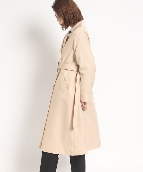 【入卒/セレモニー/撥水/防花粉】リサイクルポリトレンチコート