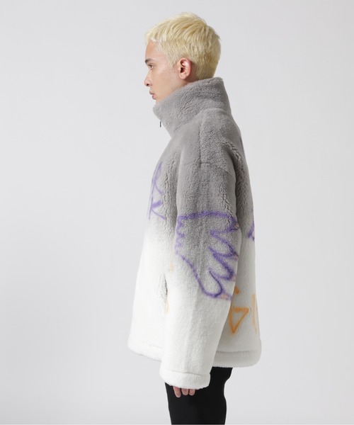 ROYAL FLASH(ロイヤルフラッシュ)の「Guernika/ゲルニカ/BOA JACKET(ブルゾン・メンズ・グレー・2)」の7枚目の写真