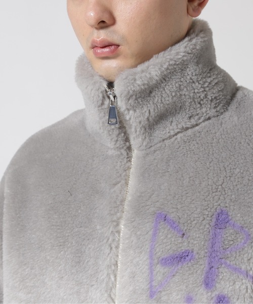 ROYAL FLASH(ロイヤルフラッシュ)の「Guernika/ゲルニカ/BOA JACKET(ブルゾン・メンズ・グレー・2)」の9枚目の写真