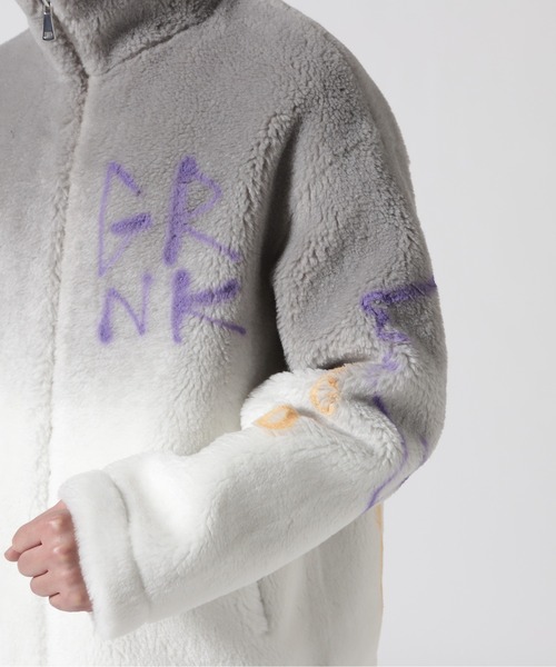 ROYAL FLASH(ロイヤルフラッシュ)の「Guernika/ゲルニカ/BOA JACKET(ブルゾン・メンズ・グレー・2)」の3枚目の写真