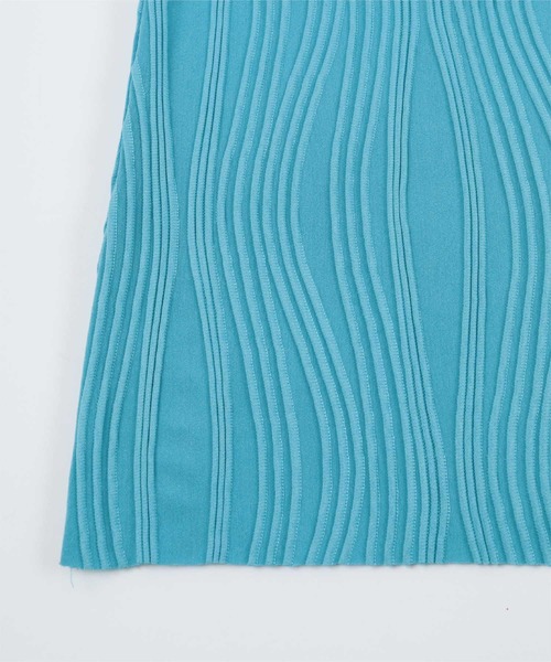 miette(ミエット)の「ウェーブ柄キャミソールワンピース(ワンピース・レディース・ライトブルー/ブラック/オレンジ・FREE)」の18枚目の写真