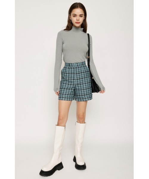 SLY（スライ）の「H/N GLOVE TOPS ハイネック グローブ トップス（Tシャツ/カットソー・レディース・ライトグリーン/ライトグレー/ピンク/ブラック・FREE）」の10枚目の写真