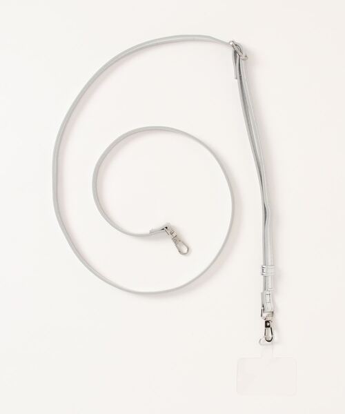 prose verse（プロズヴェール）の「合皮ベルトスマホストラップ（スマホグッズ・レディース・ブラック/シルバー/グリーン/アイボリー/ピンク・ﾌﾘ-）」の13枚目の写真