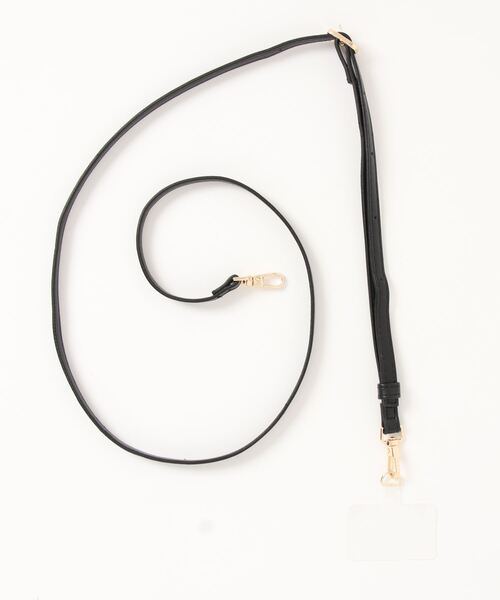 prose verse（プロズヴェール）の「合皮ベルトスマホストラップ（スマホグッズ・レディース・ブラック/シルバー/グリーン/アイボリー/ピンク・ﾌﾘ-）」の15枚目の写真