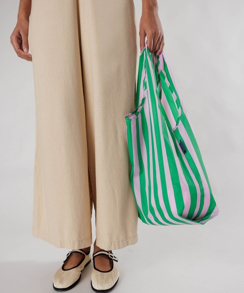 yuw（ユウ）の「Ｓｔａｎｄａｒｄ　Ｂａｇｇｕ２　171221（エコバッグ/サブバッグ・レディース・その他2/その他1/ブルー/グリーン・FREE）」の7枚目の写真