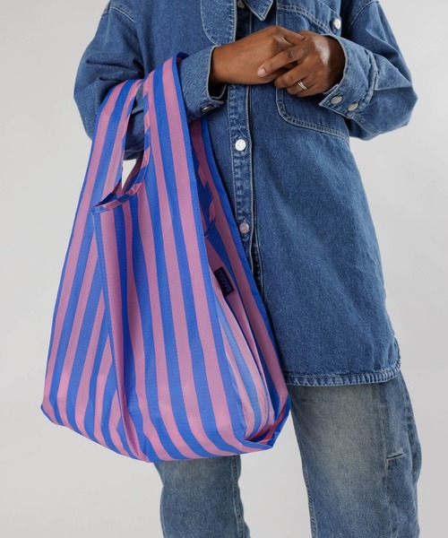 yuw（ユウ）の「Ｓｔａｎｄａｒｄ　Ｂａｇｇｕ２　171221（エコバッグ/サブバッグ・レディース・その他2/その他1/ブルー/グリーン・FREE）」の11枚目の写真