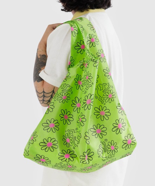 yuw（ユウ）の「Ｓｔａｎｄａｒｄ　Ｂａｇｇｕ２　171221（エコバッグ/サブバッグ・レディース・その他2/その他1/ブルー/グリーン・FREE）」の13枚目の写真