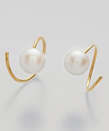 【November】ダブルピアス/パール0.6mm