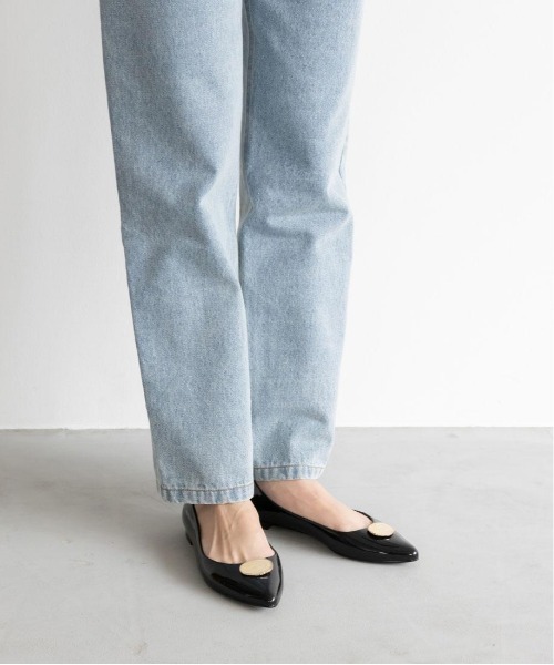 RANDA（ランダ）の「マーブルパーツレインパンプス（レインシューズ・レディース・ブラック/アイボリー/グレイッシュベージュ・S/M/L/LL）」の4枚目の写真