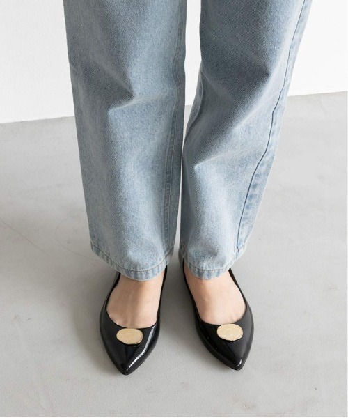 RANDA（ランダ）の「マーブルパーツレインパンプス（レインシューズ・レディース・ブラック/アイボリー/グレイッシュベージュ・S/M/L/LL）」の6枚目の写真