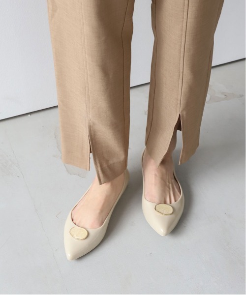 RANDA（ランダ）の「マーブルパーツレインパンプス（レインシューズ・レディース・ブラック/アイボリー/グレイッシュベージュ・S/M/L/LL）」の9枚目の写真