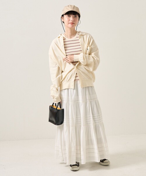 ワッフルアメリカンスリーブタンクトップ