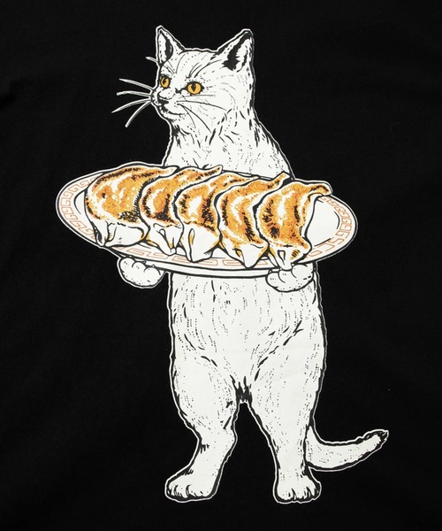 go slow caravan（ゴースローキャラバン）の「USA/C 餃子猫 TEE