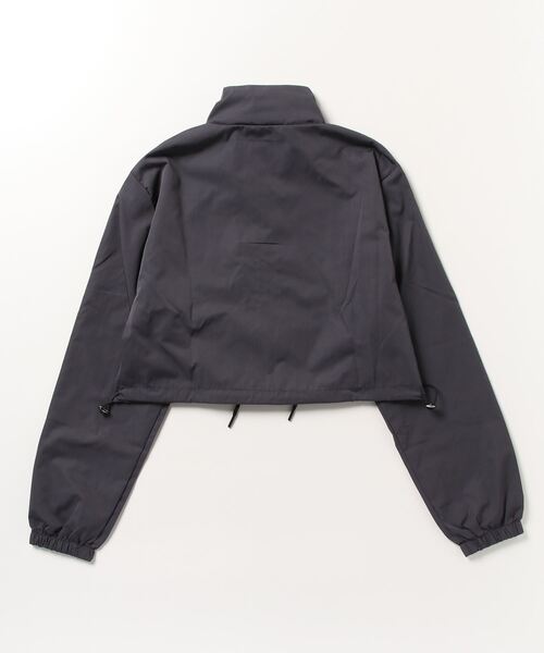 Mela(メラ)の「CROPED WINDBREAKE(ナイロンジャケット・レディース・ブラック/グレー/ホワイト・S/L/M)」の22枚目の写真