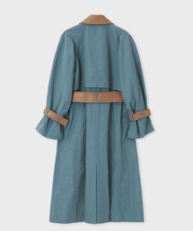 ★牛革★Paul Smith レザートレンチコート カーキ M カウレザー 73383251b_b_12_215.jpg