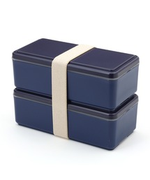 AVALON(U.Q)（アバロン）の「【セール対象外】GEL-COOL　square W　500ml×2　保冷機能付きお弁当箱2段（お弁当箱）」