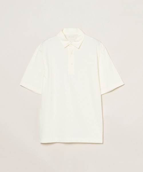 three dots（スリードッツ）の「サンデッドジャージー ポロシャツ George（ポロシャツ・メンズ・ライトグリーン/ブラック/ホワイト/ネイビー/アイボリー・X-LARGE/MEDIUM/SMALL/LARGE/M/L/S）」の2枚目の写真