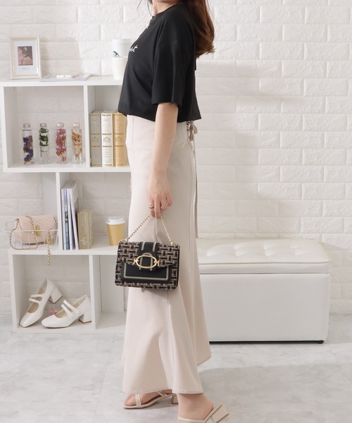 Lace Ladies（レースレディース）の「ゆるシルエットビッグ半袖Tシャツ（Tシャツ/カットソー・レディース・ネイビー/ホワイト/グレー/ブラック・M/XL）」の22枚目の写真