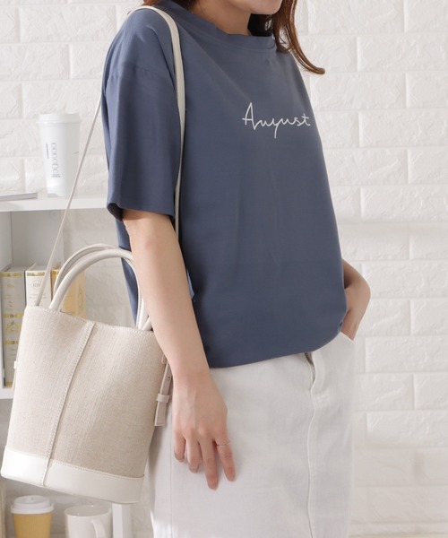 Lace Ladies（レースレディース）の「ゆるシルエットビッグ半袖Tシャツ（Tシャツ/カットソー・レディース・ネイビー/ホワイト/グレー/ブラック・M/XL）」の8枚目の写真