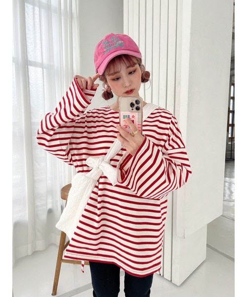 jumelle（ジュメロ）の「ヴィンテージカラーキャップ（キャップ・レディース・ピンク/ブラウン・FREE）」の8枚目の写真