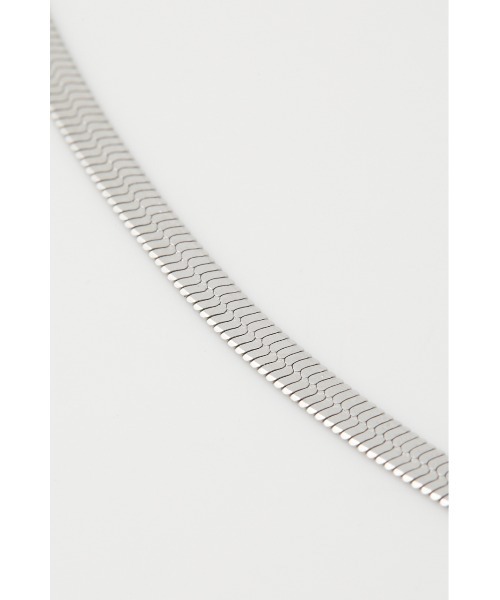 SLY（スライ）の「STAINLESS CHAIN N/C ステンレス チェーン ネックレス 錆びにくい（ネックレス・レディース・シルバー・FREE）」の3枚目の写真