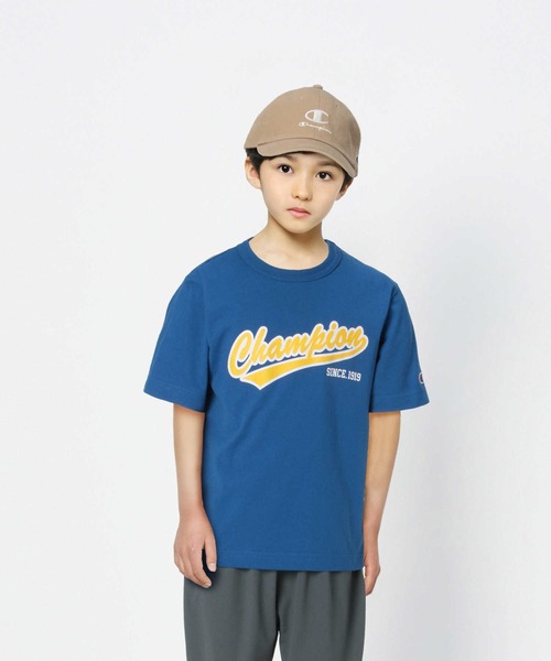 Champion(チャンピオン)の「【Champion】ロゴプリントセットアップ(その他トップス・キッズ・ブルー/ブラック・130/140/120/105)」の8枚目の写真