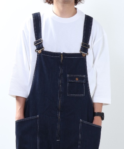 NAVY（ネイビー）の「U.S.コットン7分袖無地Tシャツ（Tシャツ/カットソー・メンズ・チャコール/グリーン/ホワイト/ブラック/ブラウン/ベージュ/ブルー/パープル・M/L/XL）」の9枚目の写真