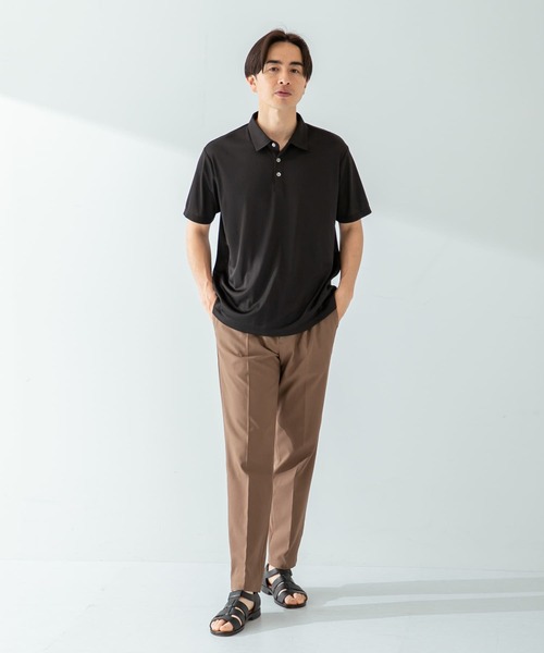 URBAN RESEARCH ROSSO MEN(アーバンリサーチロッソメン)の「『抗菌/防臭』『XLサイズあり』ハイパフォーマンスコンフォートポロシャツ(ポロシャツ・メンズ・ブラック/チャコールグレー/グレー/ネイビー・SMALL/MEDIUM/LARGE/X-LARGE)」の5枚目の写真