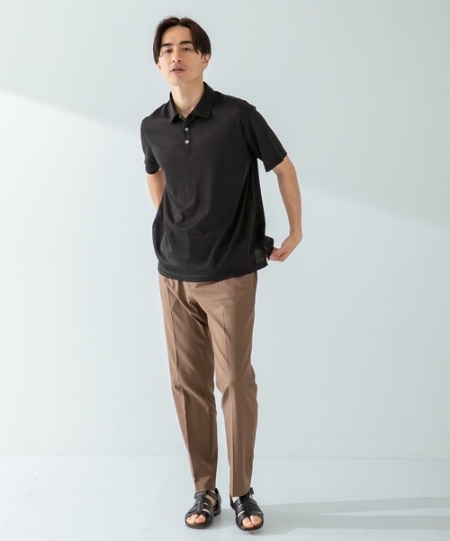 URBAN RESEARCH ROSSO MEN(アーバンリサーチロッソメン)の「『抗菌/防臭』『XLサイズあり』ハイパフォーマンスコンフォートポロシャツ(ポロシャツ・メンズ・ブラック/チャコールグレー/グレー/ネイビー・SMALL/MEDIUM/LARGE/X-LARGE)」の7枚目の写真