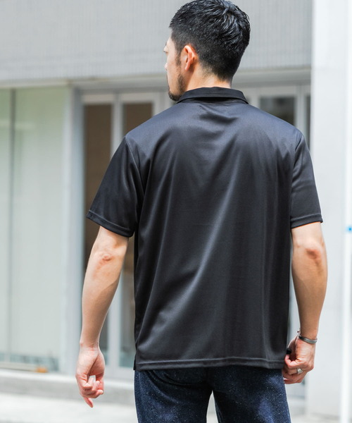 URBAN RESEARCH ROSSO MEN(アーバンリサーチロッソメン)の「『抗菌/防臭』『XLサイズあり』ハイパフォーマンスコンフォートポロシャツ(ポロシャツ・メンズ・ブラック/チャコールグレー/グレー/ネイビー・SMALL/MEDIUM/LARGE/X-LARGE)」の11枚目の写真