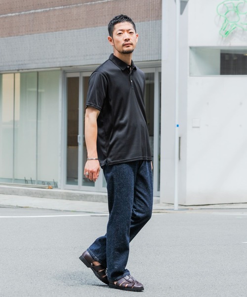 URBAN RESEARCH ROSSO MEN(アーバンリサーチロッソメン)の「『抗菌/防臭』『XLサイズあり』ハイパフォーマンスコンフォートポロシャツ(ポロシャツ・メンズ・ブラック/チャコールグレー/グレー/ネイビー・SMALL/MEDIUM/LARGE/X-LARGE)」の12枚目の写真