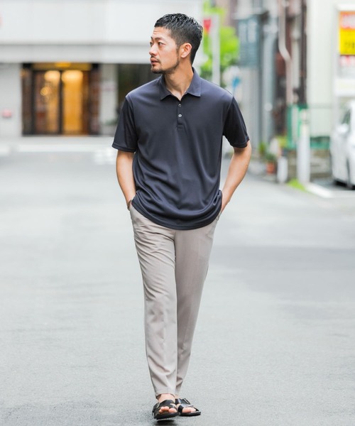 URBAN RESEARCH ROSSO MEN(アーバンリサーチロッソメン)の「『抗菌/防臭』『XLサイズあり』ハイパフォーマンスコンフォートポロシャツ(ポロシャツ・メンズ・ブラック/チャコールグレー/グレー/ネイビー・SMALL/MEDIUM/LARGE/X-LARGE)」の17枚目の写真