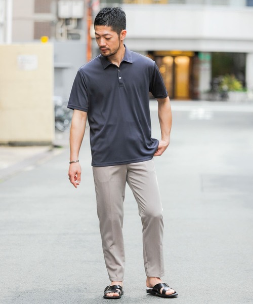 URBAN RESEARCH ROSSO MEN(アーバンリサーチロッソメン)の「『抗菌/防臭』『XLサイズあり』ハイパフォーマンスコンフォートポロシャツ(ポロシャツ・メンズ・ブラック/チャコールグレー/グレー/ネイビー・SMALL/MEDIUM/LARGE/X-LARGE)」の18枚目の写真