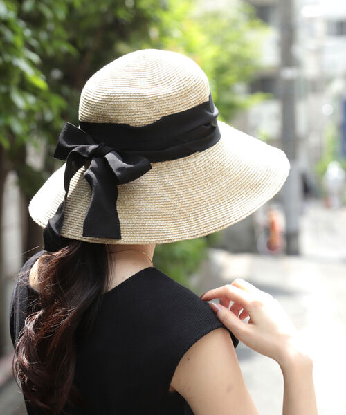 ノーリーズ/アレンジリボンペーパーダウンハット NOLLEY'S Sophi（ノーリーズソフィ）の「アレンジリボンペーパーダウン