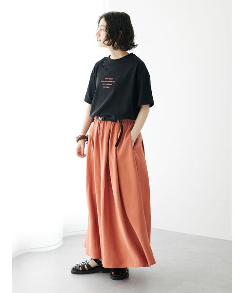 CRAFT STANDARD BOUTIQUE（クラフトスタンダードブティック）の「マーブルTee ◆（Tシャツ/カットソー・レディース・イエロー/ホワイト/ブラック・L/M）」の17枚目の写真