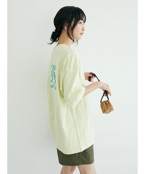 CRAFT STANDARD BOUTIQUE（クラフトスタンダードブティック）の「マーブルTee ◆（Tシャツ/カットソー・レディース・イエロー/ホワイト/ブラック・L/M）」の13枚目の写真