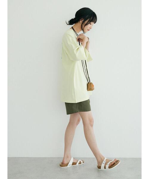 CRAFT STANDARD BOUTIQUE（クラフトスタンダードブティック）の「マーブルTee ◆（Tシャツ/カットソー・レディース・イエロー/ホワイト/ブラック・L/M）」の8枚目の写真