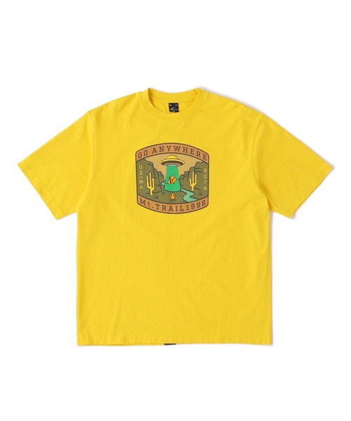 NEW BALANCE(ニューバランス)の「MT1996 グラフィックTシャツ(Tシャツ/カットソー・メンズ・イエロー/ダークグレー/ブルー・LARGE/X-LARGE/MEDIUM/SMALL)」の3枚目の写真