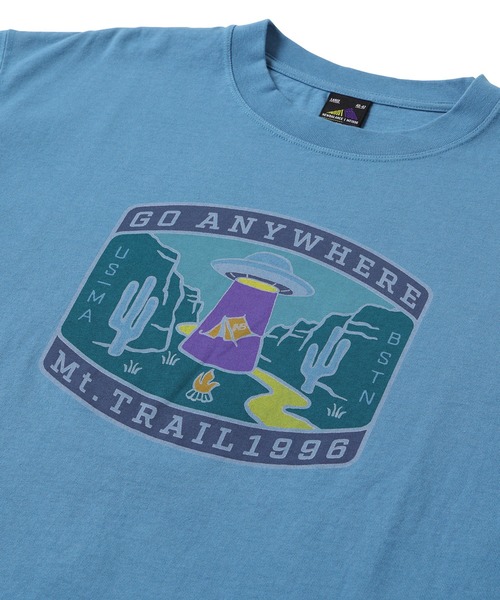 NEW BALANCE(ニューバランス)の「MT1996 グラフィックTシャツ(Tシャツ/カットソー・メンズ・イエロー/ダークグレー/ブルー・LARGE/X-LARGE/MEDIUM/SMALL)」の5枚目の写真
