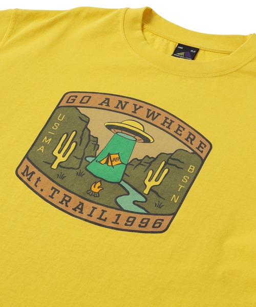 NEW BALANCE(ニューバランス)の「MT1996 グラフィックTシャツ(Tシャツ/カットソー・メンズ・イエロー/ダークグレー/ブルー・LARGE/X-LARGE/MEDIUM/SMALL)」の7枚目の写真
