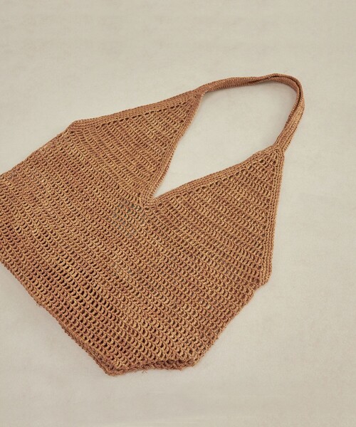 MADE IN MADA(メイドインマダ)の「MADE IN MADA:OMBINISOA BAG◆(トートバッグ・レディース・ナチュラル/キャメル・ONE SIZE)」の2枚目の写真