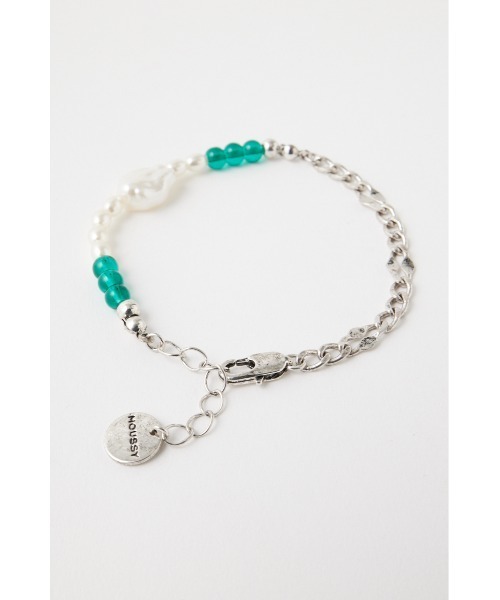 MOUSSY（マウジー）の「MIX BEADS ブレスレット（ブレスレット・レディース・イエロー/グリーン・FREE）」の5枚目の写真