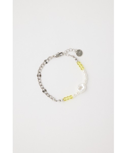 MOUSSY（マウジー）の「MIX BEADS ブレスレット（ブレスレット・レディース・イエロー/グリーン・FREE）」の6枚目の写真