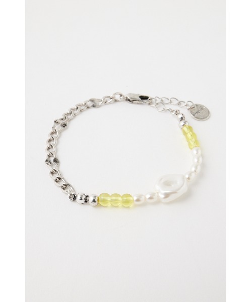 MOUSSY（マウジー）の「MIX BEADS ブレスレット（ブレスレット・レディース・イエロー/グリーン・FREE）」の8枚目の写真