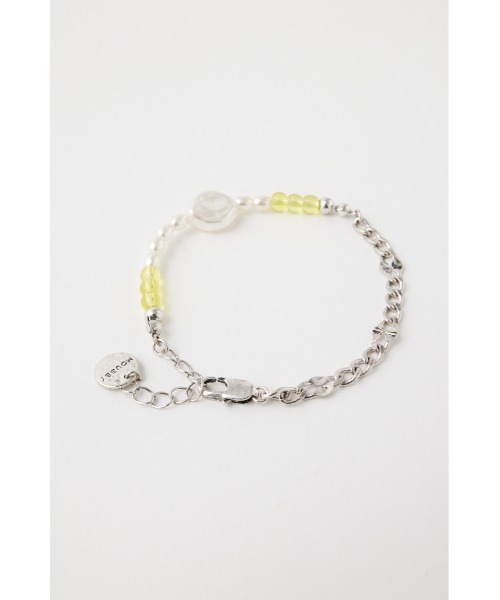 MOUSSY（マウジー）の「MIX BEADS ブレスレット（ブレスレット・レディース・イエロー/グリーン・FREE）」の3枚目の写真