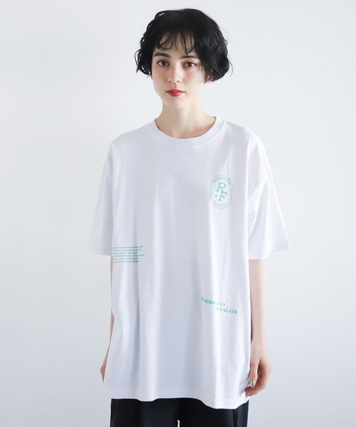 PAGEBOY(ページボーイ)の「チャミスルロゴT(Tシャツ/カットソー・レディース・グリーン/ピンク・FREE)」の8枚目の写真