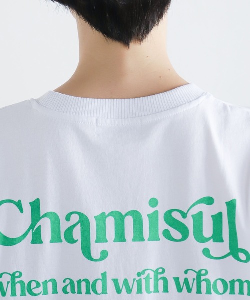 PAGEBOY(ページボーイ)の「チャミスルロゴT(Tシャツ/カットソー・レディース・グリーン/ピンク・FREE)」の11枚目の写真