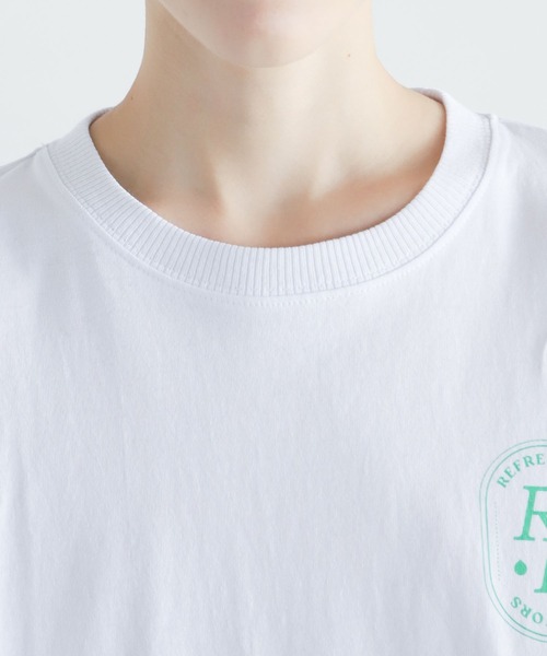 PAGEBOY(ページボーイ)の「チャミスルロゴT(Tシャツ/カットソー・レディース・グリーン/ピンク・FREE)」の13枚目の写真